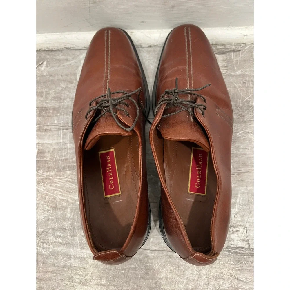 Vintage Cole Haan Air Dress Shoes Styler Split Toe Derby Mens Size 10 M 2005